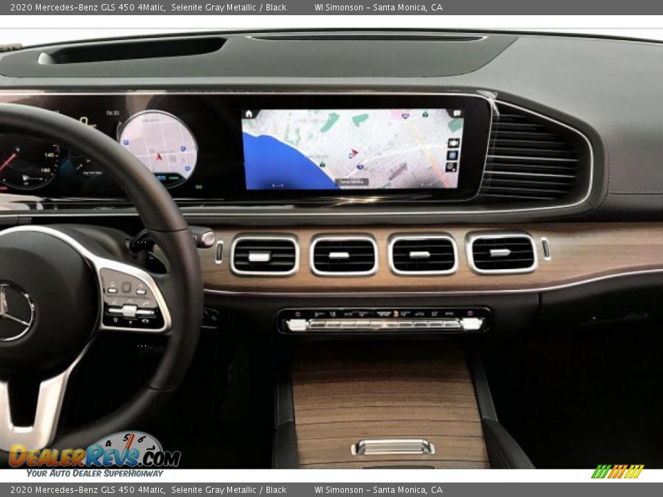 2020 Mercedes-Benz GLS 450 4Matic Selenite Gray Metallic / Black Photo #6