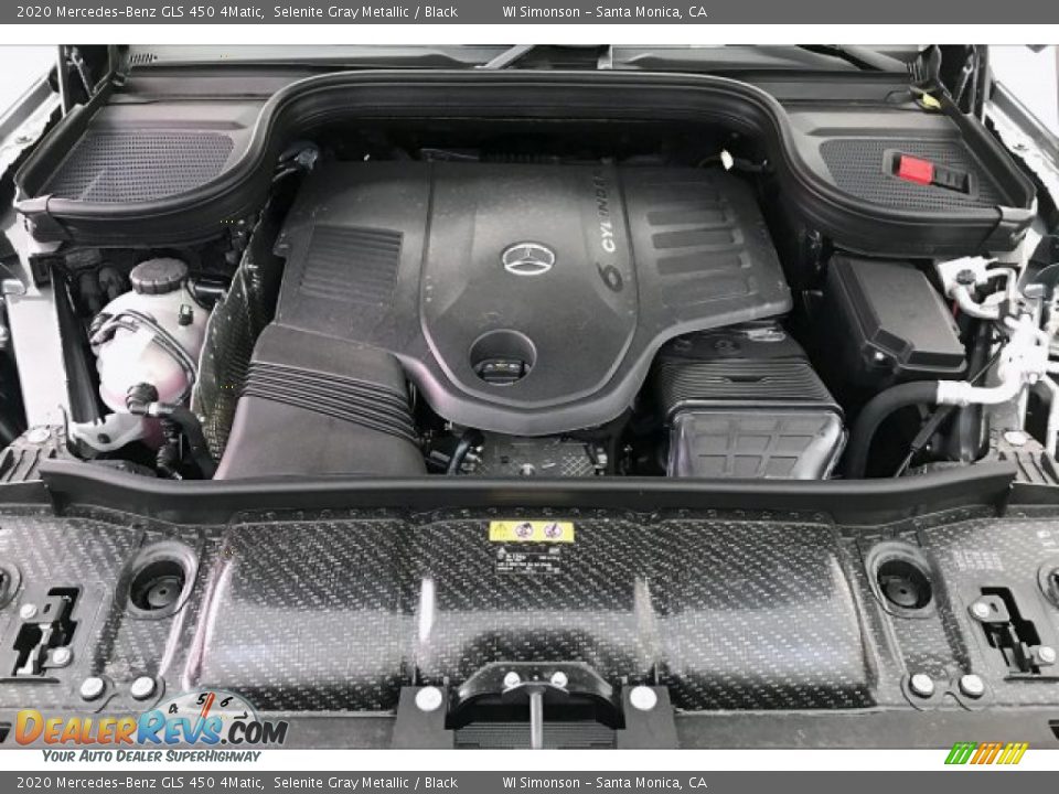 2020 Mercedes-Benz GLS 450 4Matic Selenite Gray Metallic / Black Photo #8