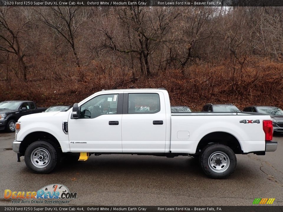Oxford White 2020 Ford F250 Super Duty XL Crew Cab 4x4 Photo #6