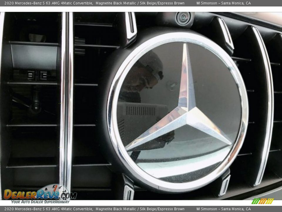 2020 Mercedes-Benz S 63 AMG 4Matic Convertible Magnetite Black Metallic / Silk Beige/Espresso Brown Photo #32