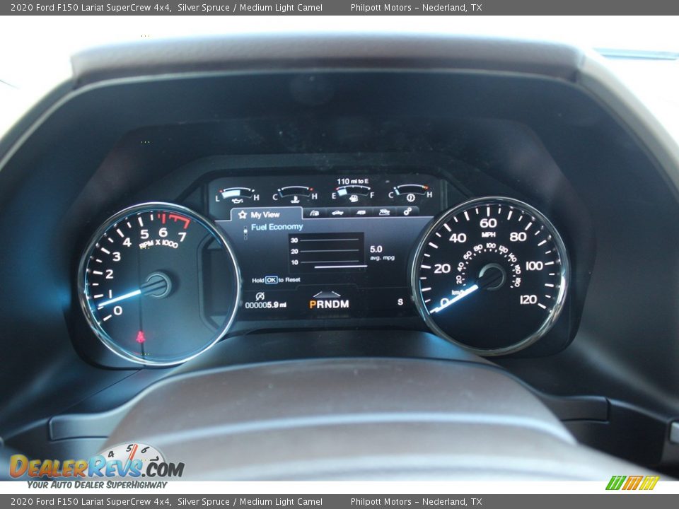 2020 Ford F150 Lariat SuperCrew 4x4 Silver Spruce / Medium Light Camel Photo #16