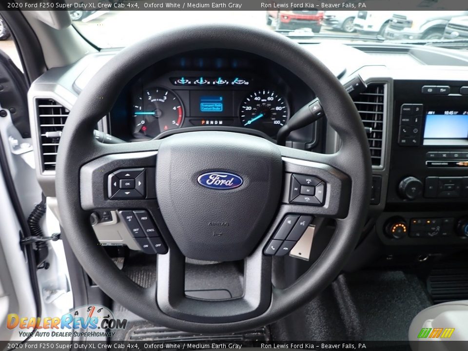 2020 Ford F250 Super Duty XL Crew Cab 4x4 Steering Wheel Photo #17