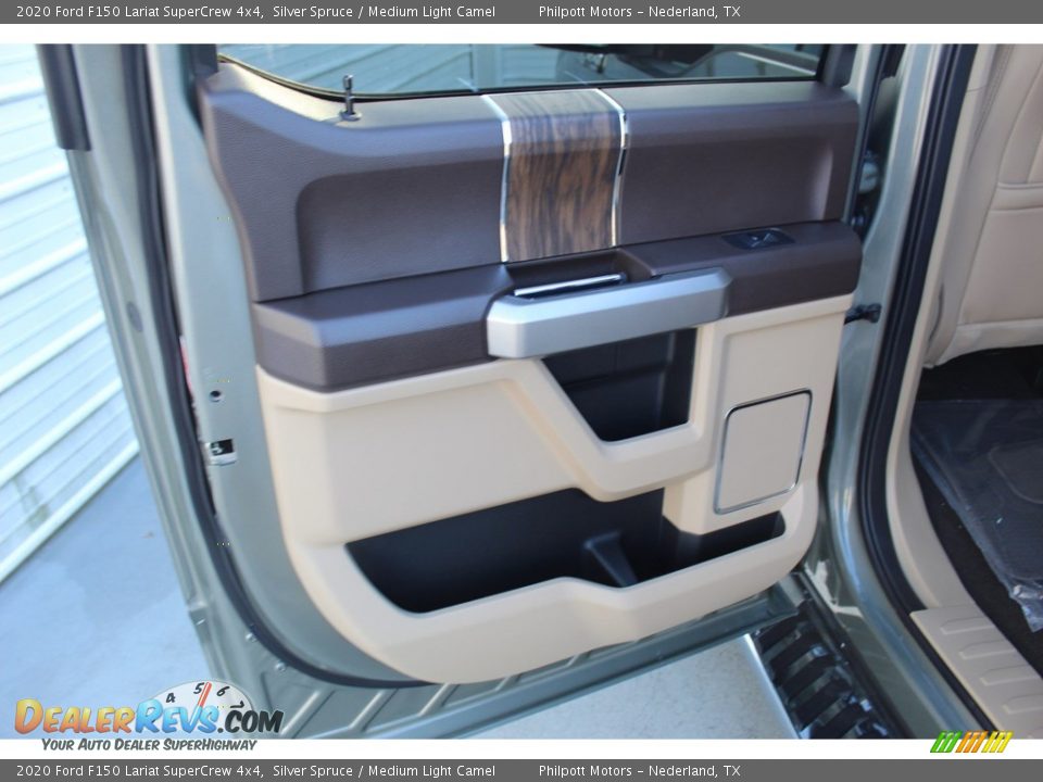 2020 Ford F150 Lariat SuperCrew 4x4 Silver Spruce / Medium Light Camel Photo #22