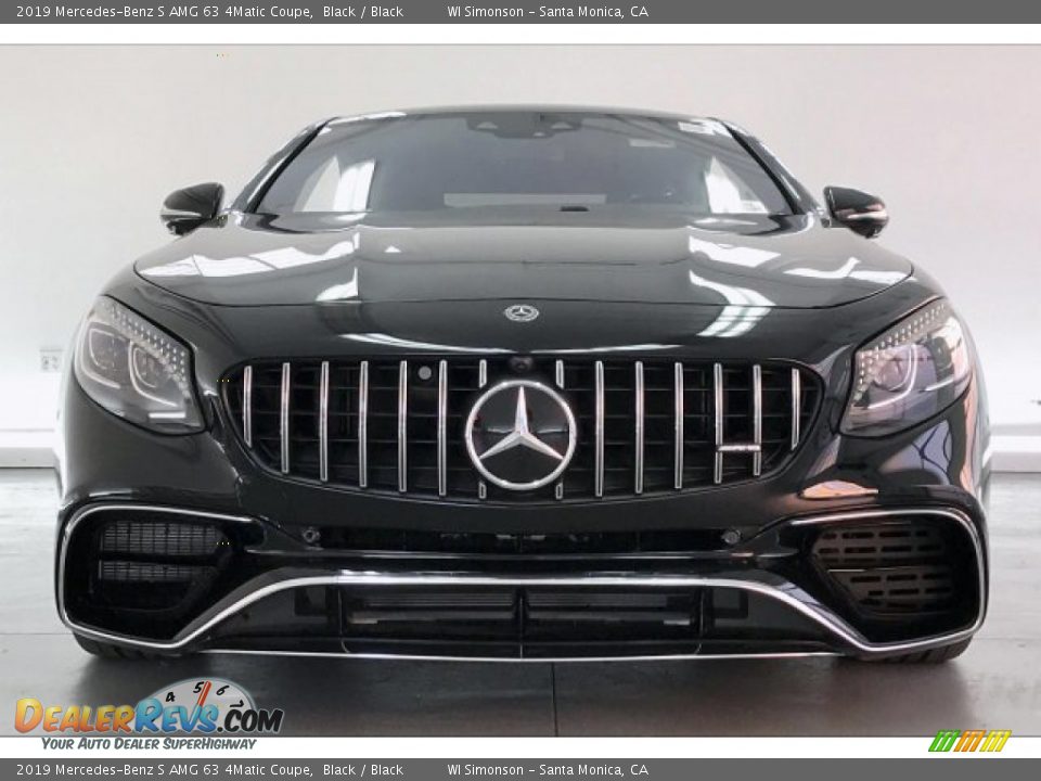 2019 Mercedes-Benz S AMG 63 4Matic Coupe Black / Black Photo #2