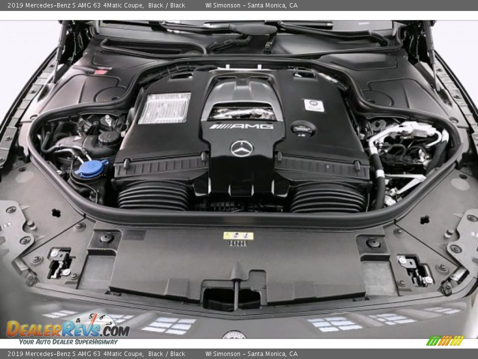 2019 Mercedes-Benz S AMG 63 4Matic Coupe Black / Black Photo #9