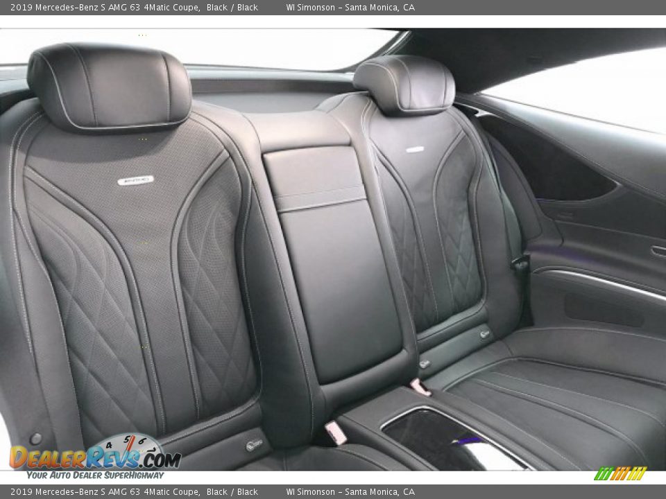 2019 Mercedes-Benz S AMG 63 4Matic Coupe Black / Black Photo #13