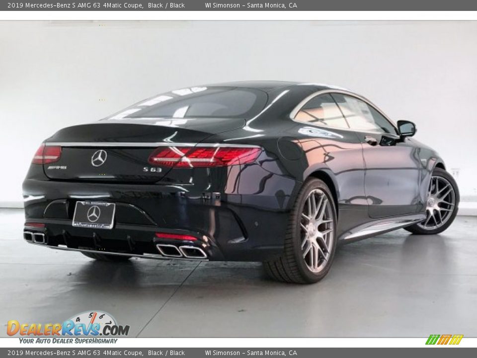 2019 Mercedes-Benz S AMG 63 4Matic Coupe Black / Black Photo #16
