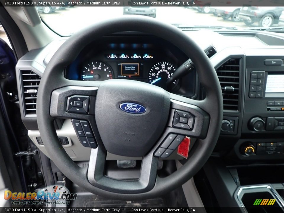 2020 Ford F150 XL SuperCab 4x4 Magnetic / Medium Earth Gray Photo #17