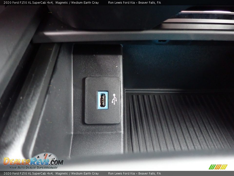 2020 Ford F150 XL SuperCab 4x4 Magnetic / Medium Earth Gray Photo #19