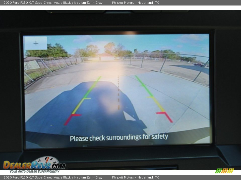 2020 Ford F150 XLT SuperCrew Agate Black / Medium Earth Gray Photo #19