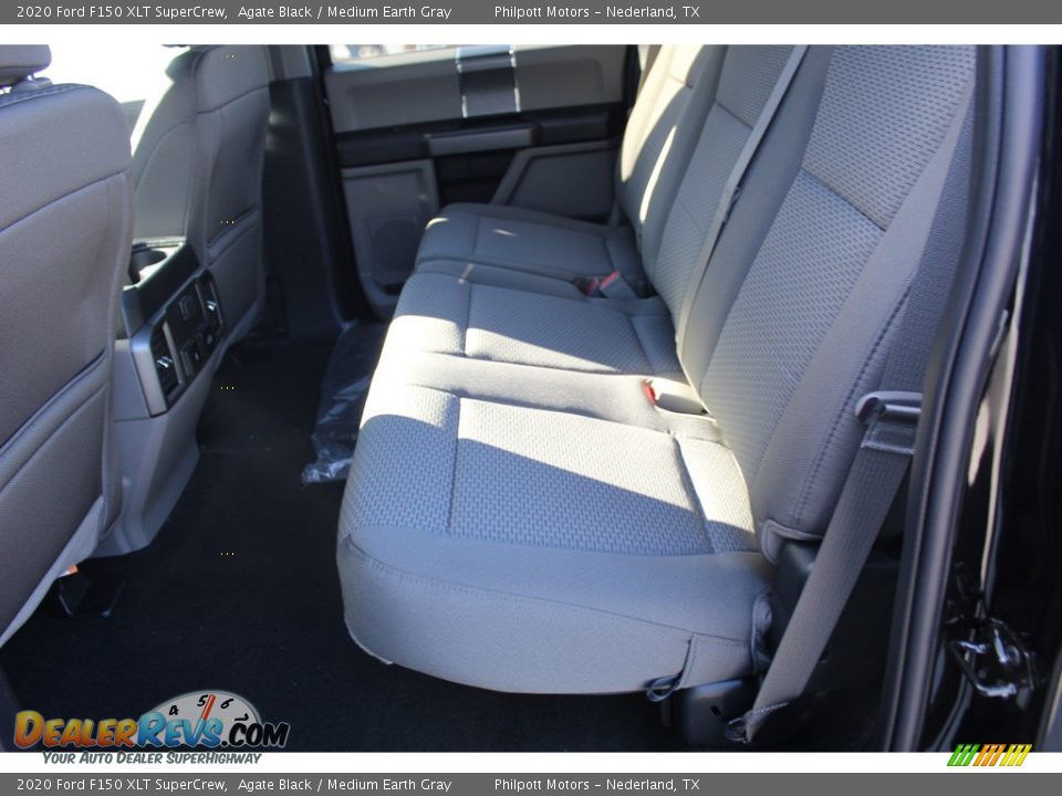 2020 Ford F150 XLT SuperCrew Agate Black / Medium Earth Gray Photo #21