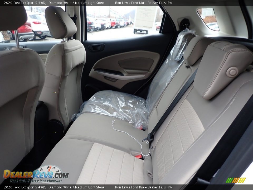 Rear Seat of 2020 Ford EcoSport S 4WD Photo #15