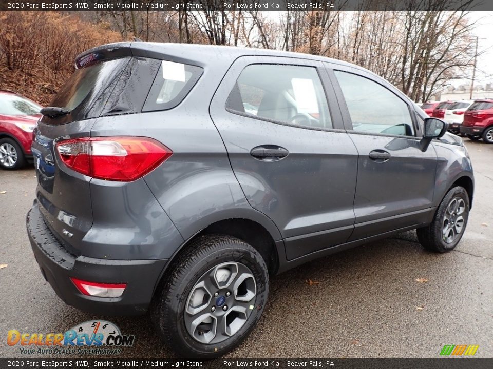 2020 Ford EcoSport S 4WD Smoke Metallic / Medium Light Stone Photo #2