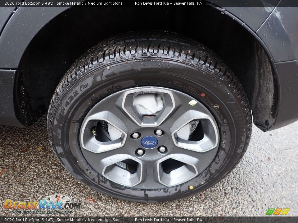 2020 Ford EcoSport S 4WD Smoke Metallic / Medium Light Stone Photo #10