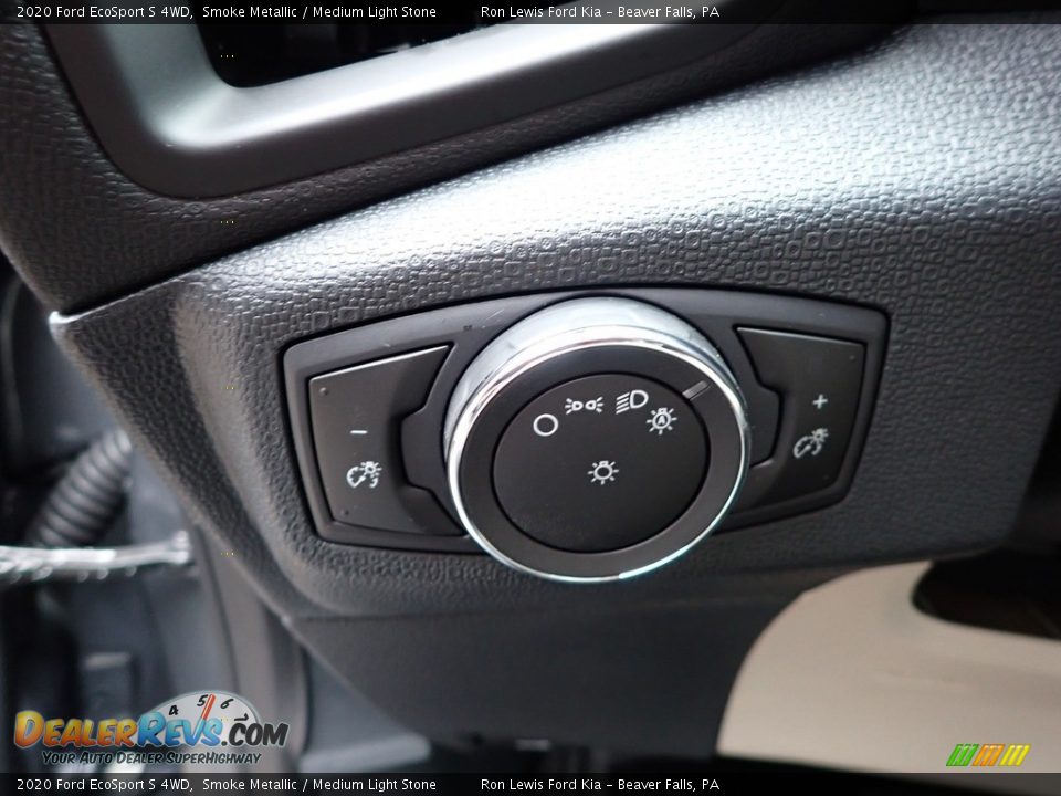 2020 Ford EcoSport S 4WD Smoke Metallic / Medium Light Stone Photo #12