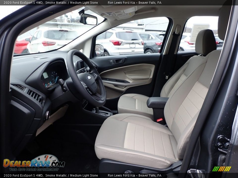 2020 Ford EcoSport S 4WD Smoke Metallic / Medium Light Stone Photo #14