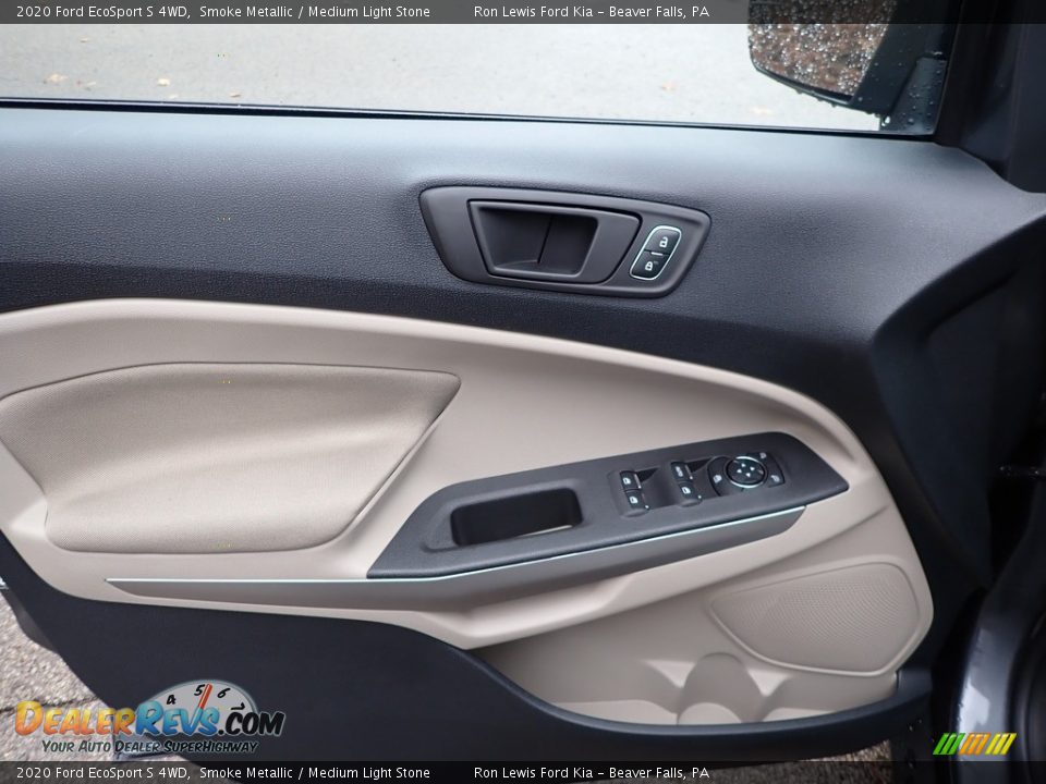 2020 Ford EcoSport S 4WD Smoke Metallic / Medium Light Stone Photo #17