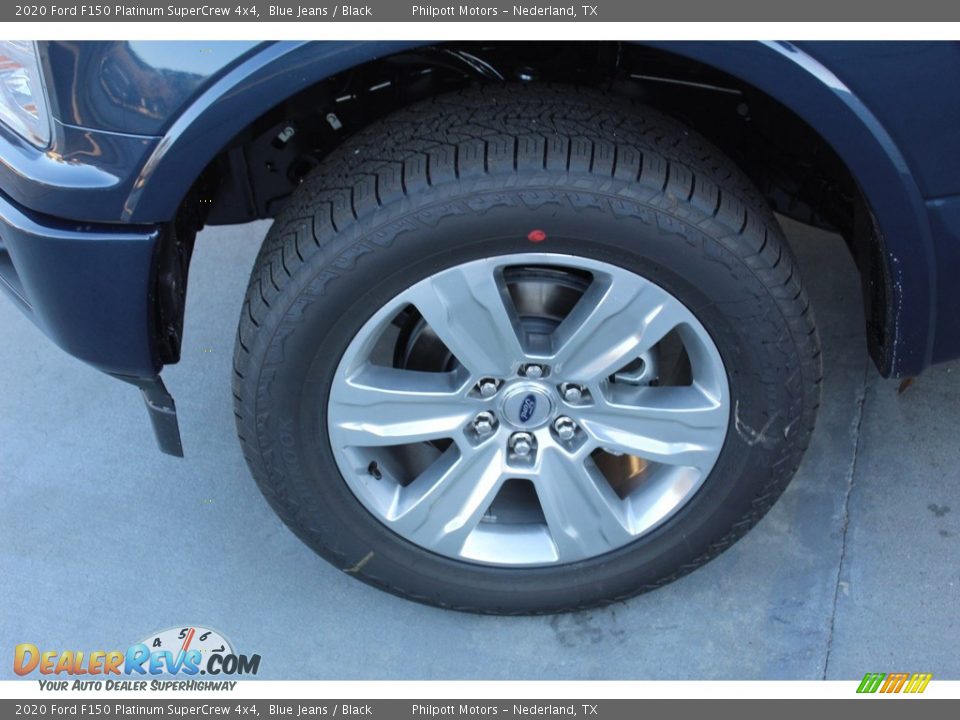 2020 Ford F150 Platinum SuperCrew 4x4 Blue Jeans / Black Photo #5