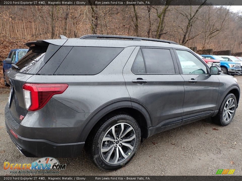 2020 Ford Explorer ST 4WD Magnetic Metallic / Ebony Photo #2