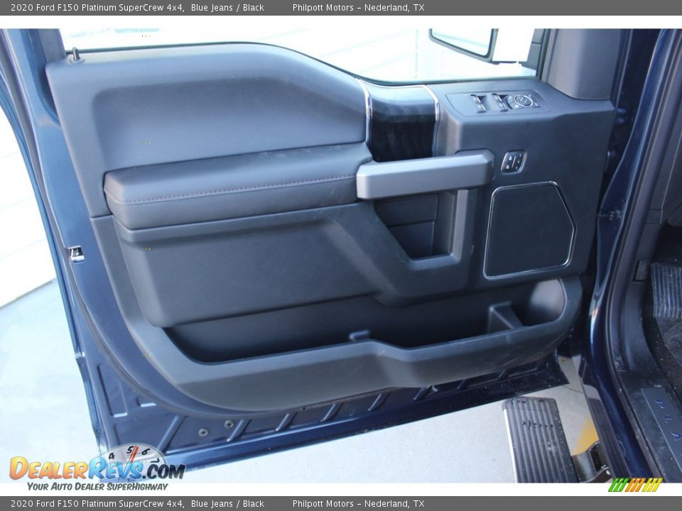 2020 Ford F150 Platinum SuperCrew 4x4 Blue Jeans / Black Photo #10