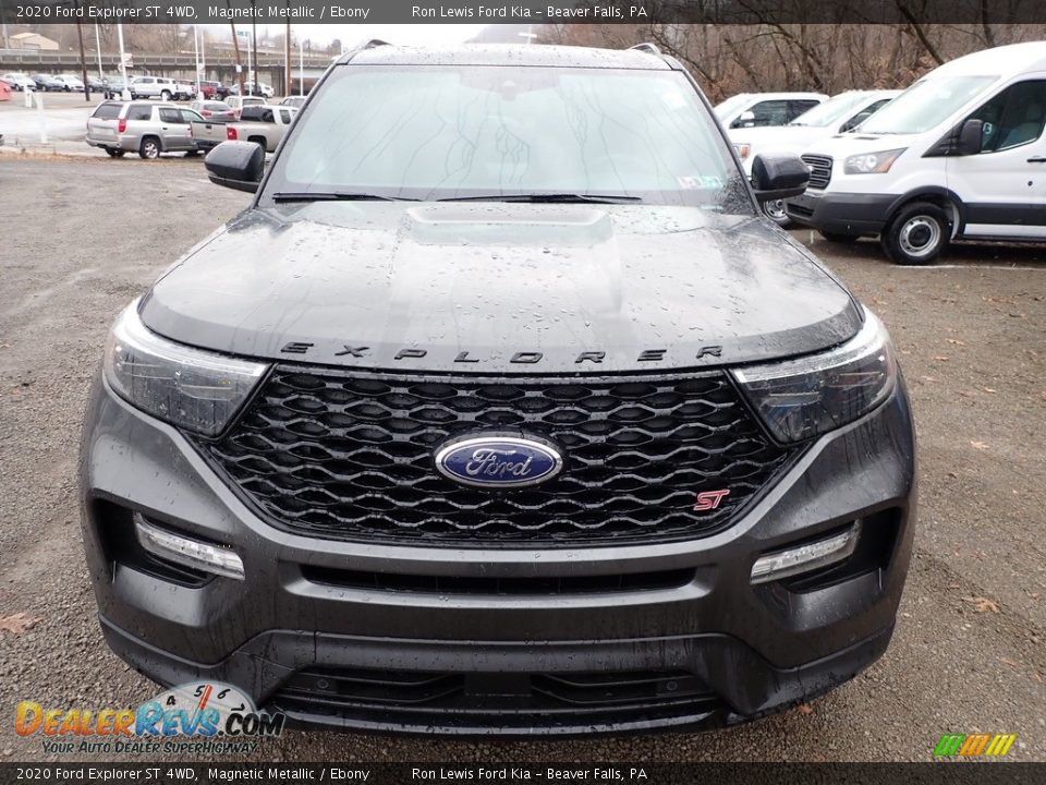 2020 Ford Explorer ST 4WD Magnetic Metallic / Ebony Photo #8