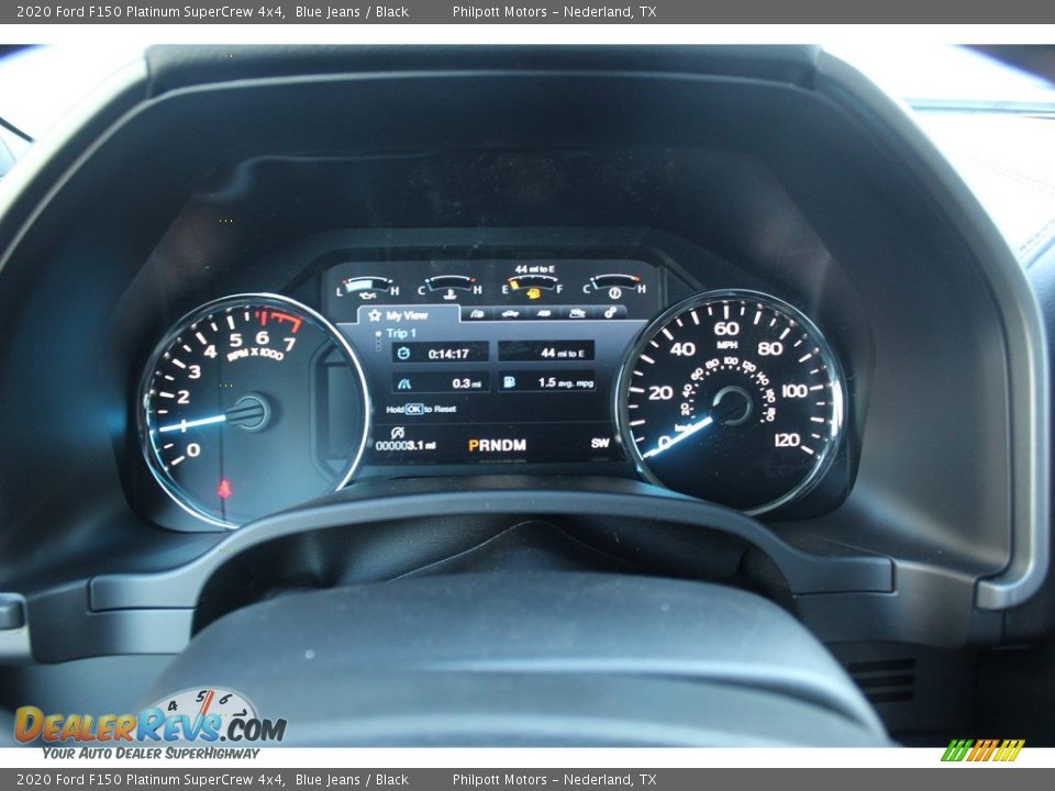 2020 Ford F150 Platinum SuperCrew 4x4 Gauges Photo #17