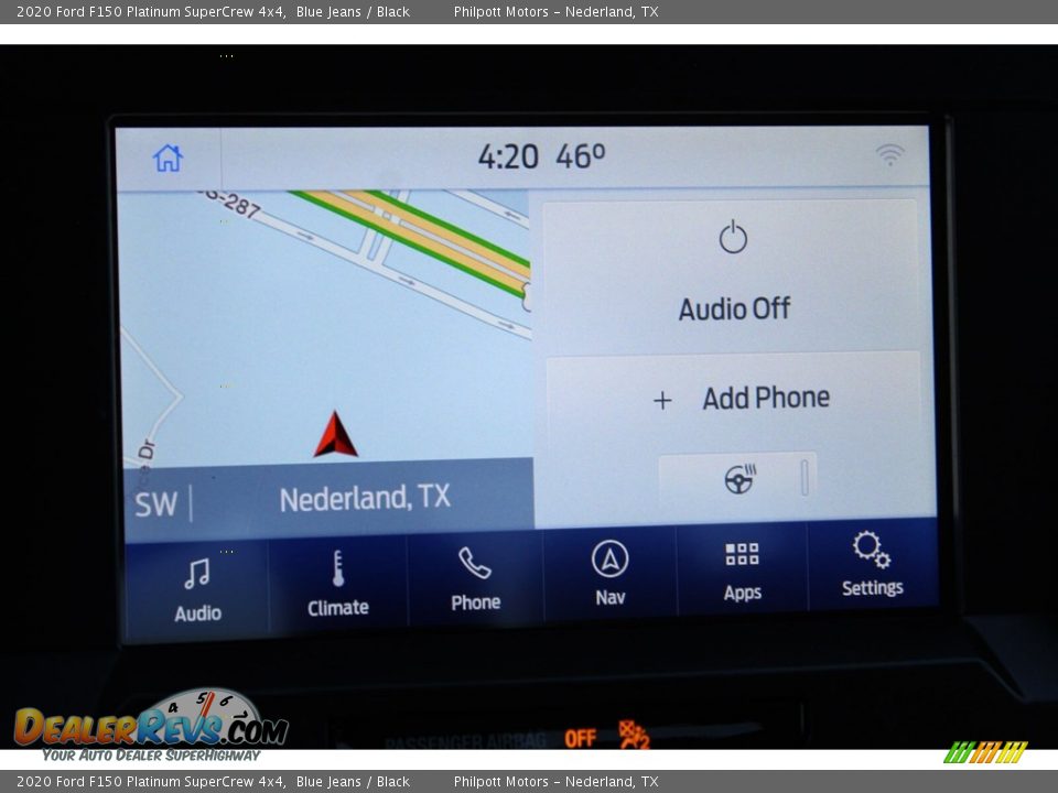 2020 Ford F150 Platinum SuperCrew 4x4 Blue Jeans / Black Photo #19