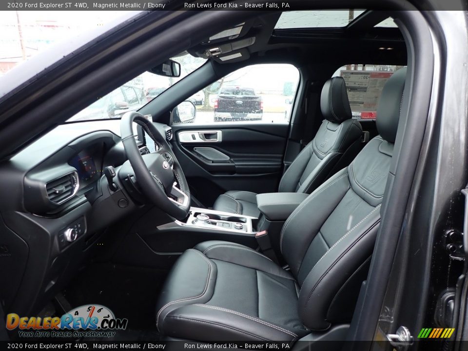 Front Seat of 2020 Ford Explorer ST 4WD Photo #13