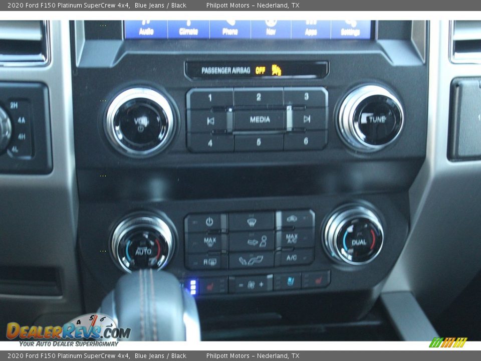 2020 Ford F150 Platinum SuperCrew 4x4 Blue Jeans / Black Photo #20