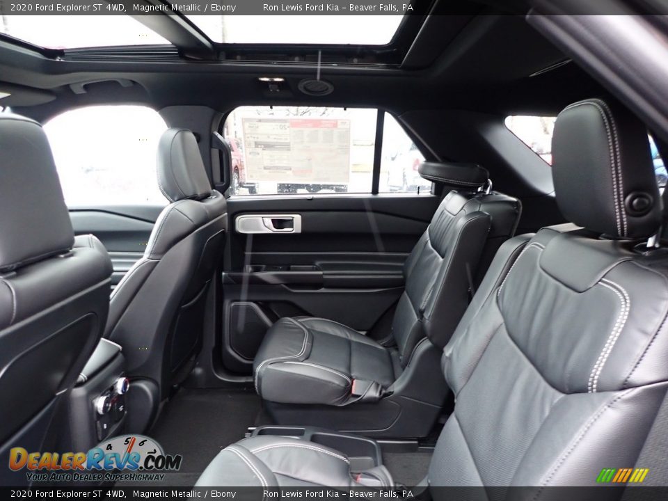 Rear Seat of 2020 Ford Explorer ST 4WD Photo #14