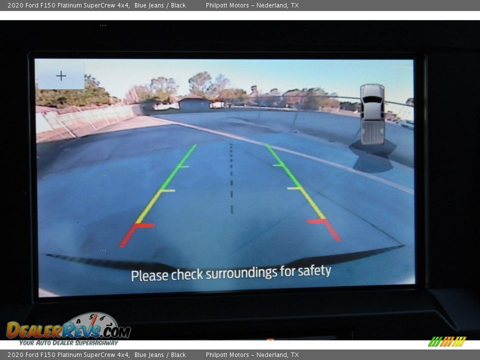 2020 Ford F150 Platinum SuperCrew 4x4 Blue Jeans / Black Photo #22