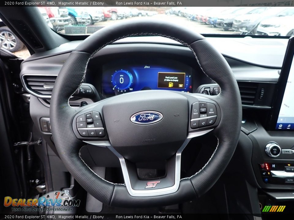 2020 Ford Explorer ST 4WD Steering Wheel Photo #17
