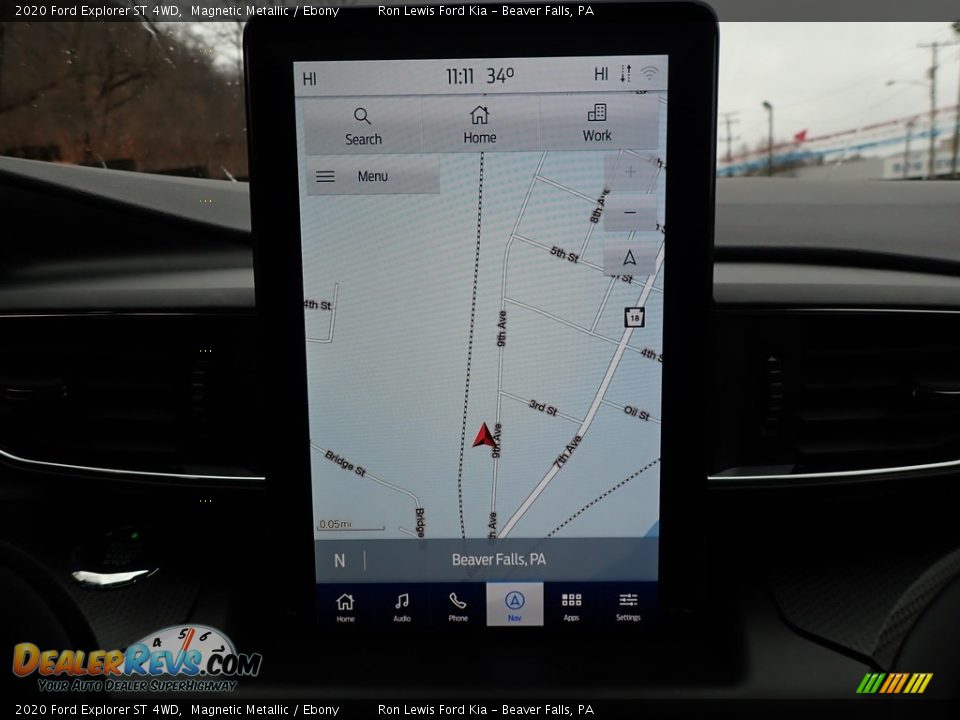 Navigation of 2020 Ford Explorer ST 4WD Photo #19