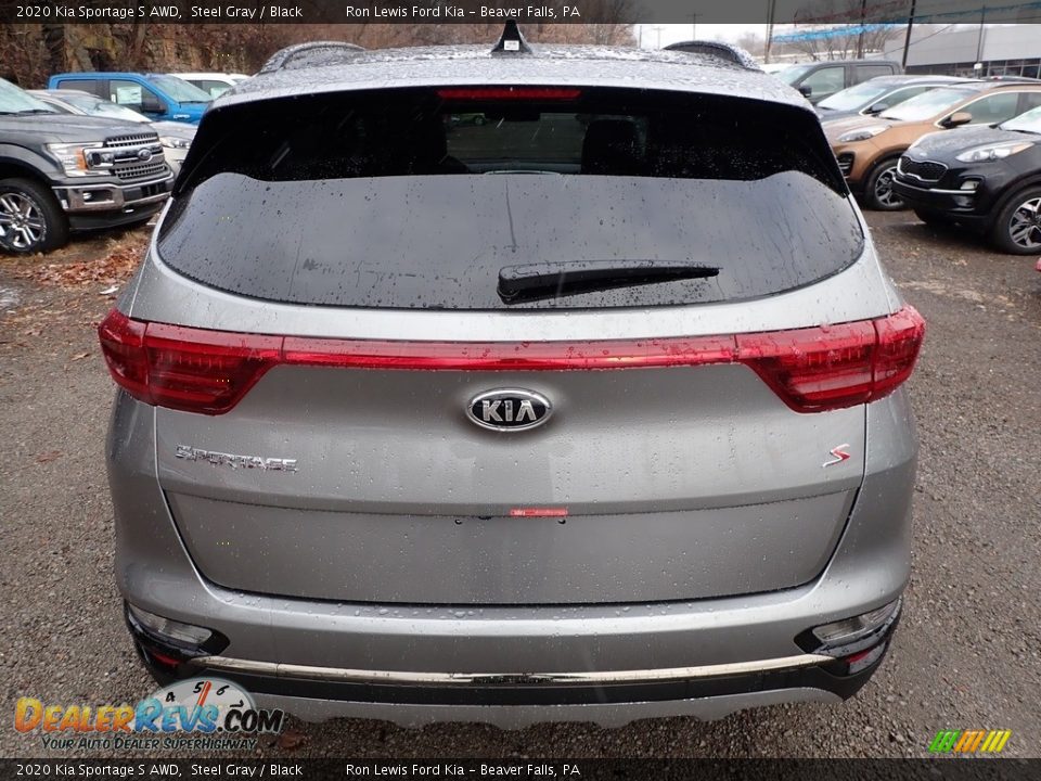 2020 Kia Sportage S AWD Steel Gray / Black Photo #3