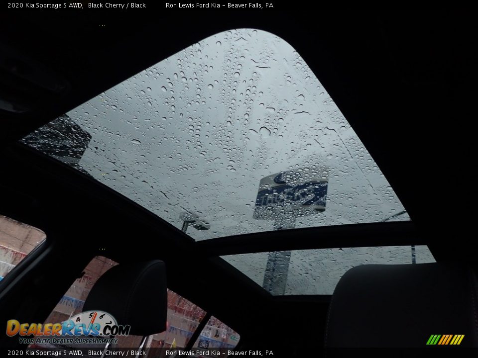 2020 Kia Sportage S AWD Black Cherry / Black Photo #12