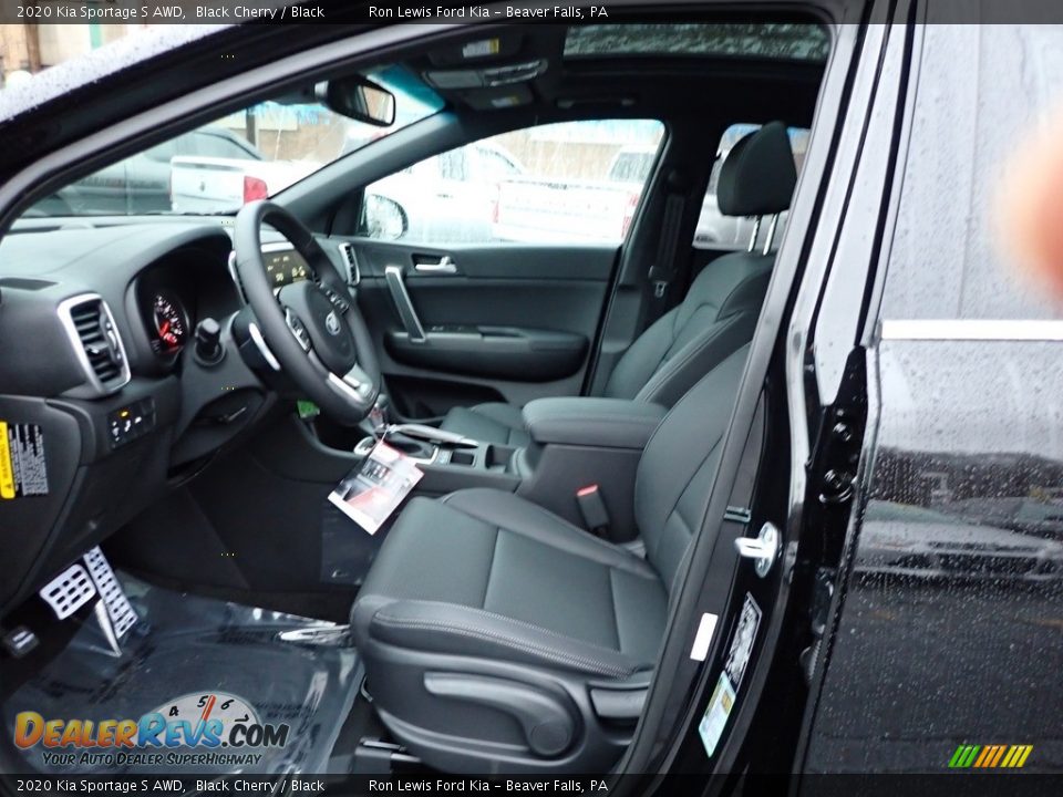 Black Interior - 2020 Kia Sportage S AWD Photo #13