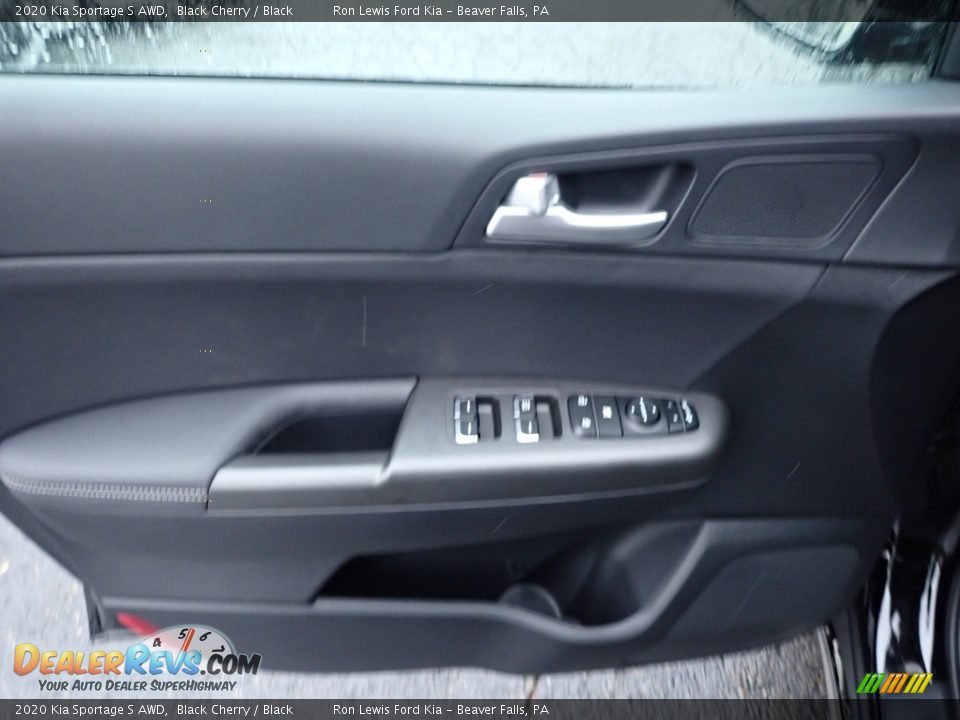 2020 Kia Sportage S AWD Black Cherry / Black Photo #16