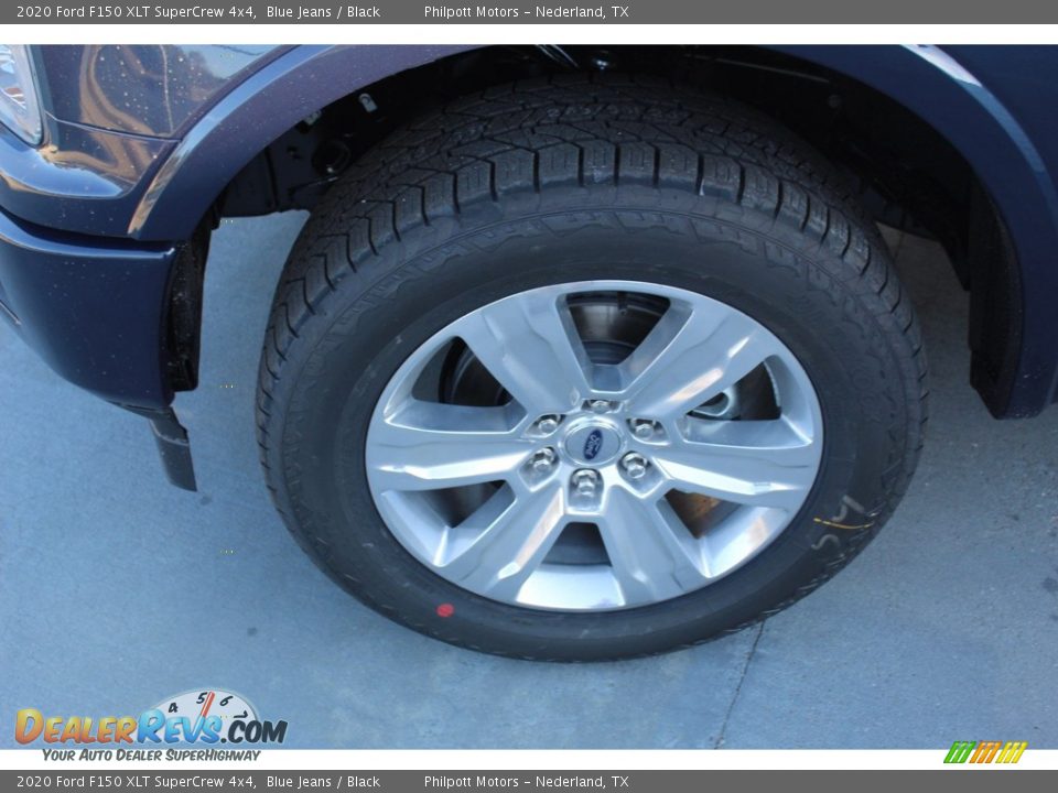 2020 Ford F150 XLT SuperCrew 4x4 Blue Jeans / Black Photo #5