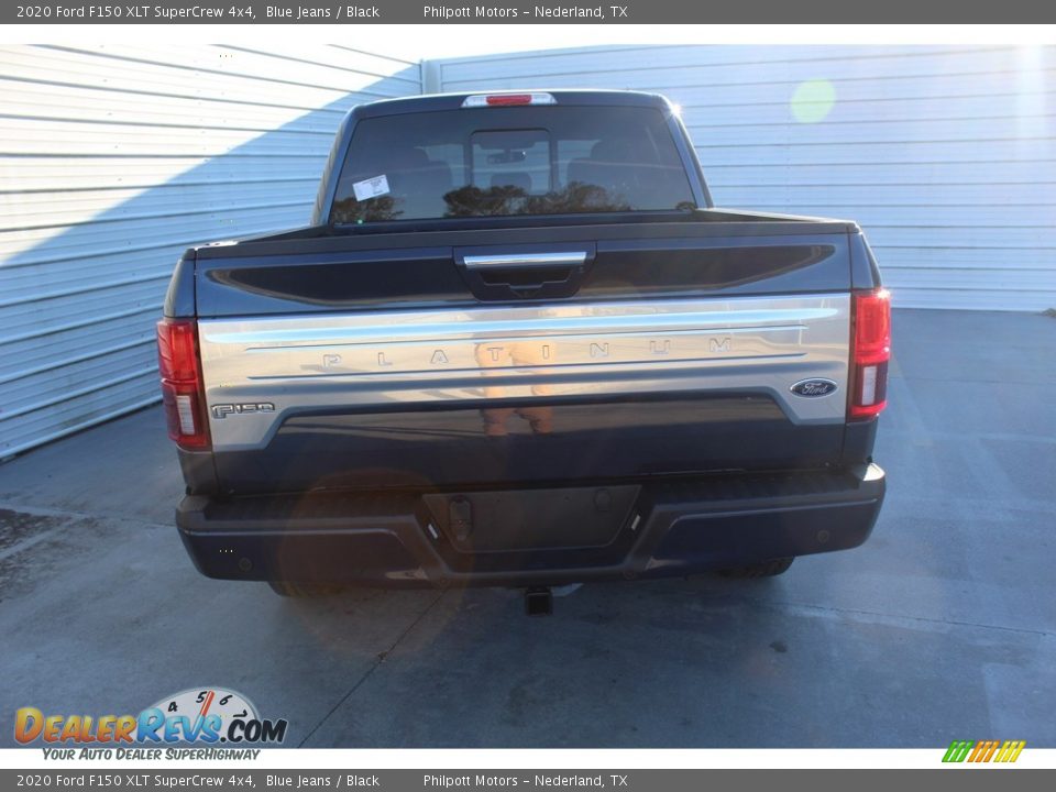 2020 Ford F150 XLT SuperCrew 4x4 Blue Jeans / Black Photo #7