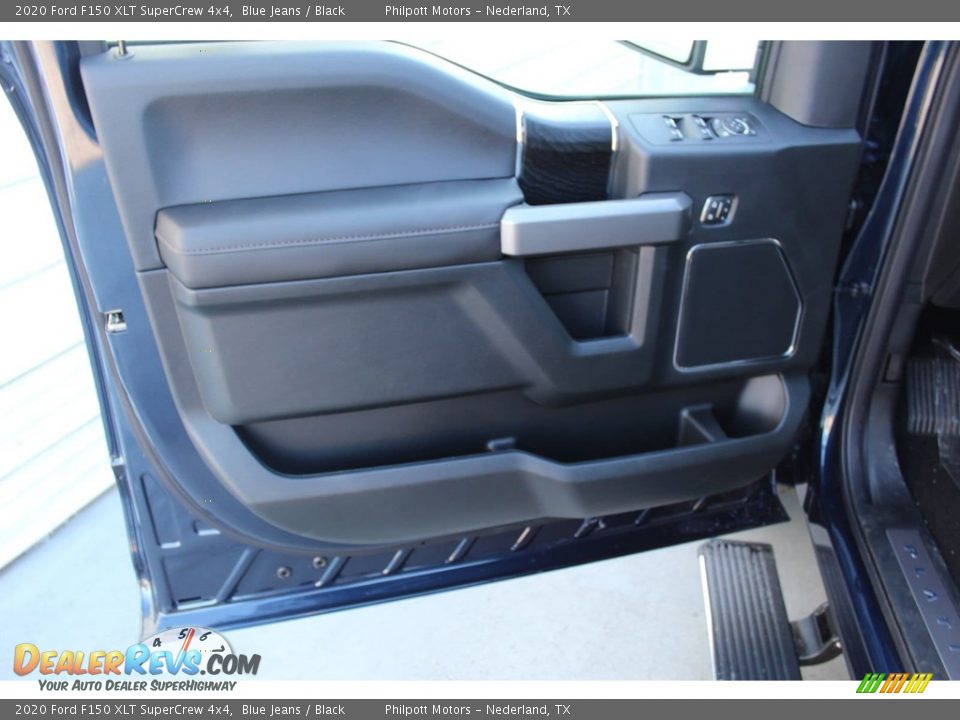 2020 Ford F150 XLT SuperCrew 4x4 Blue Jeans / Black Photo #9