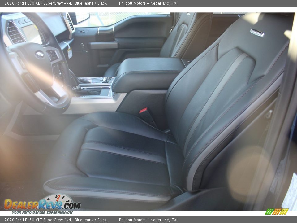 2020 Ford F150 XLT SuperCrew 4x4 Blue Jeans / Black Photo #10