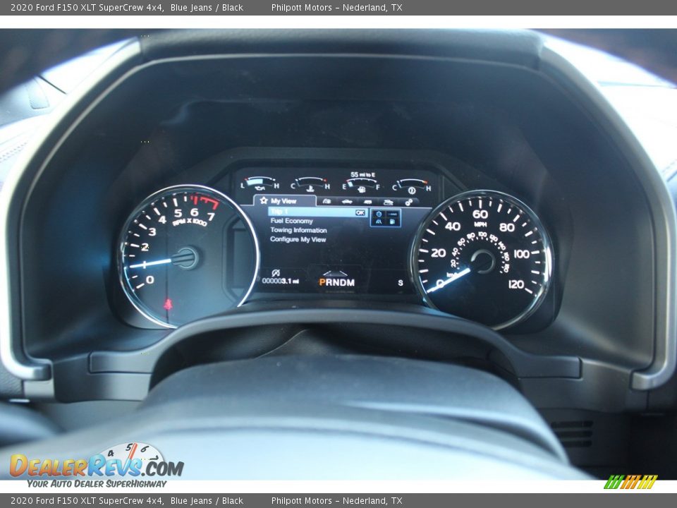 2020 Ford F150 XLT SuperCrew 4x4 Blue Jeans / Black Photo #16