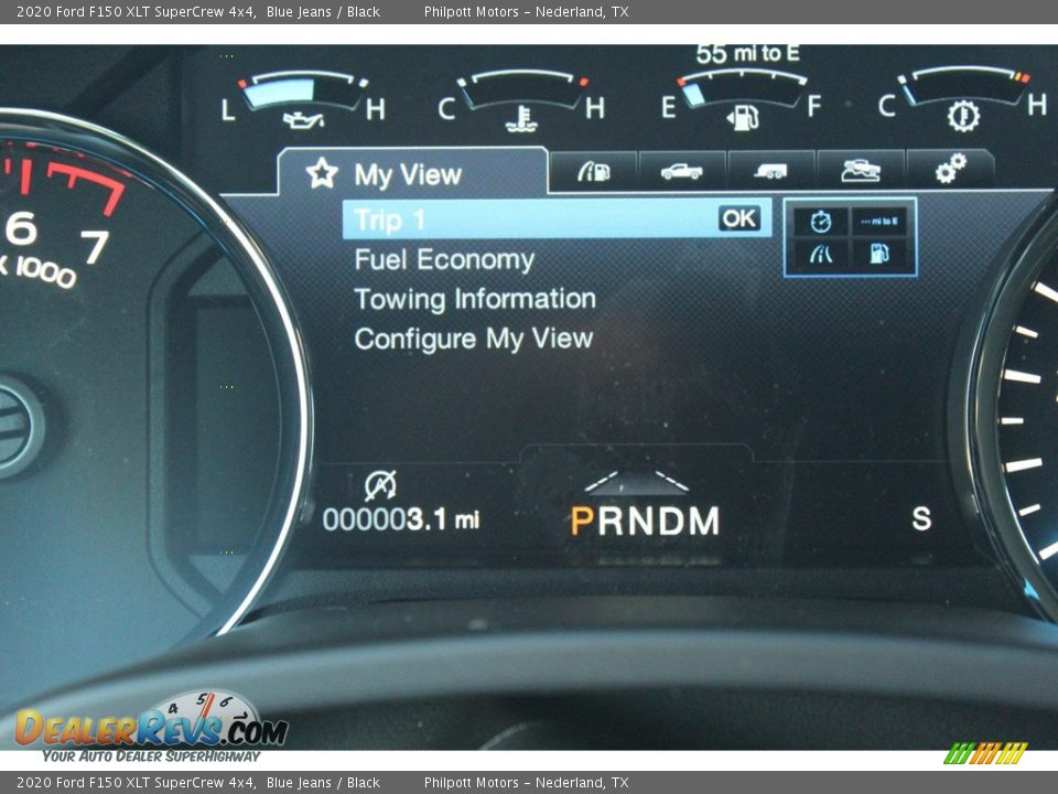 2020 Ford F150 XLT SuperCrew 4x4 Blue Jeans / Black Photo #17