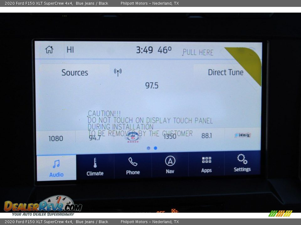 2020 Ford F150 XLT SuperCrew 4x4 Blue Jeans / Black Photo #18