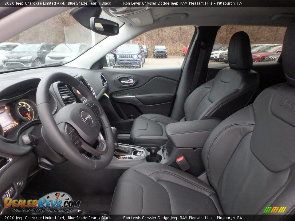 Front Seat of 2020 Jeep Cherokee Limited 4x4 Photo #11