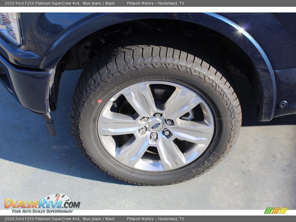 2020 Ford F150 Platinum SuperCrew 4x4 Blue Jeans / Black Photo #5