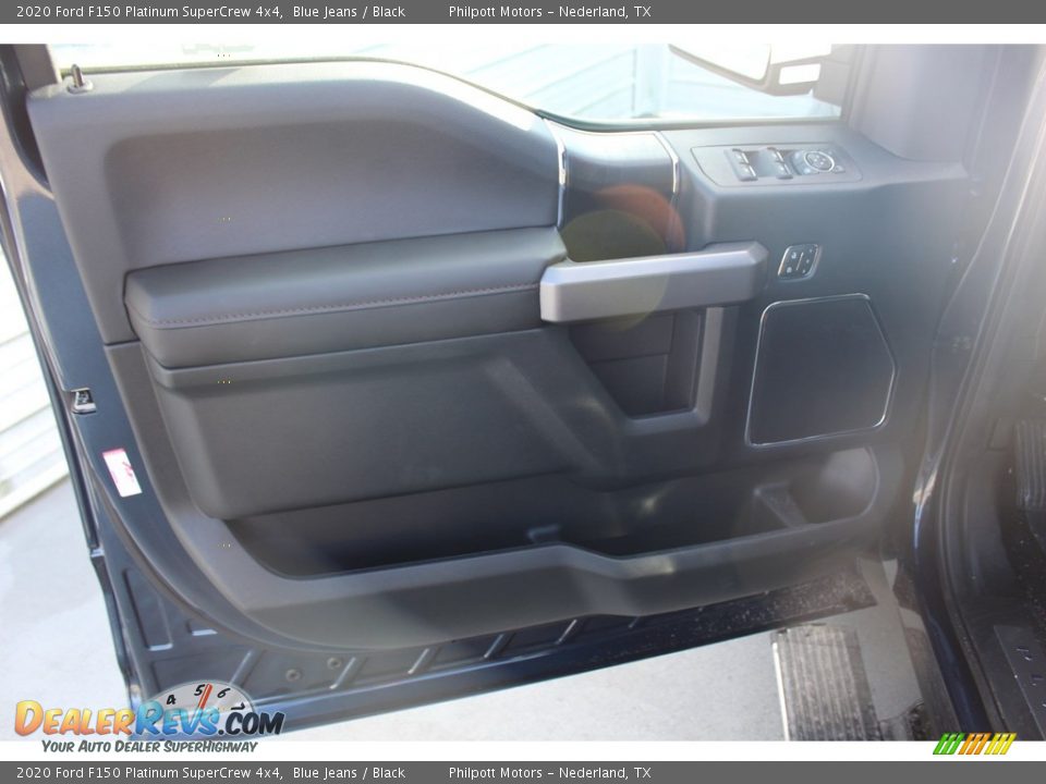 2020 Ford F150 Platinum SuperCrew 4x4 Blue Jeans / Black Photo #9