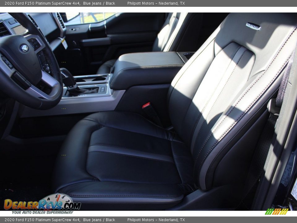 2020 Ford F150 Platinum SuperCrew 4x4 Blue Jeans / Black Photo #10