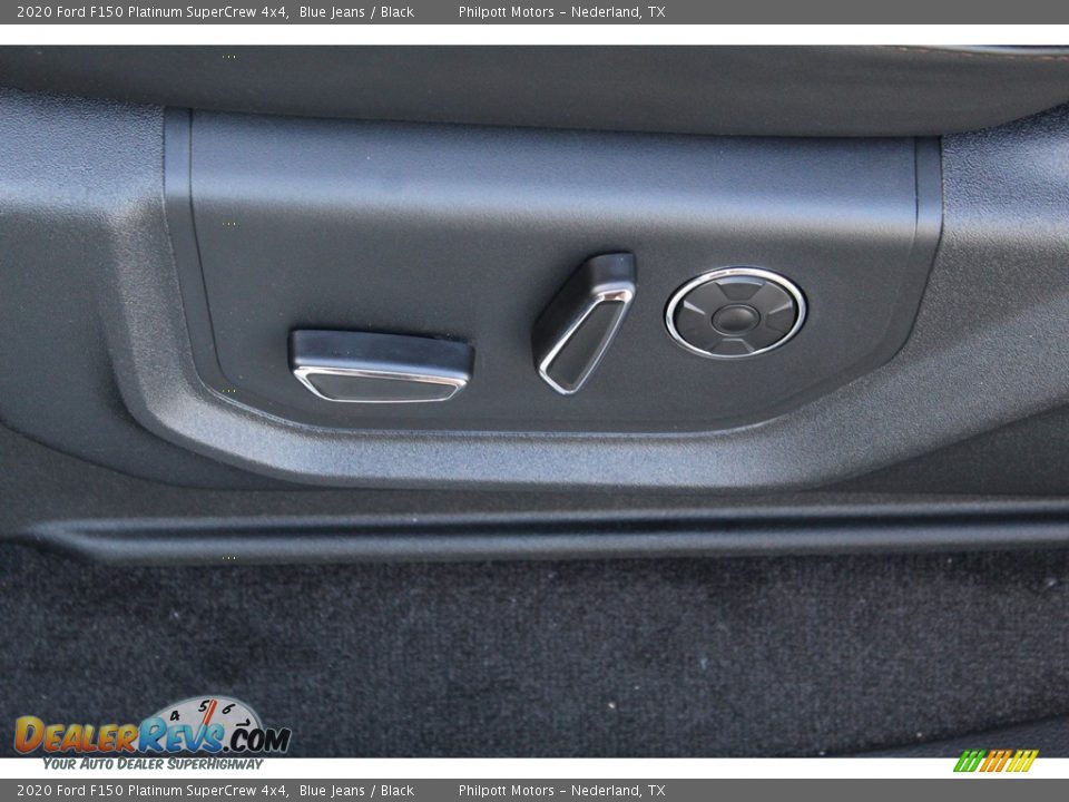 2020 Ford F150 Platinum SuperCrew 4x4 Blue Jeans / Black Photo #11