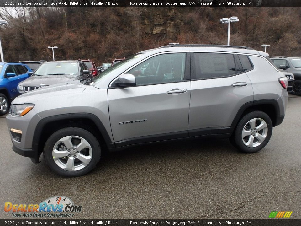 2020 Jeep Compass Latitude 4x4 Billet Silver Metallic / Black Photo #2